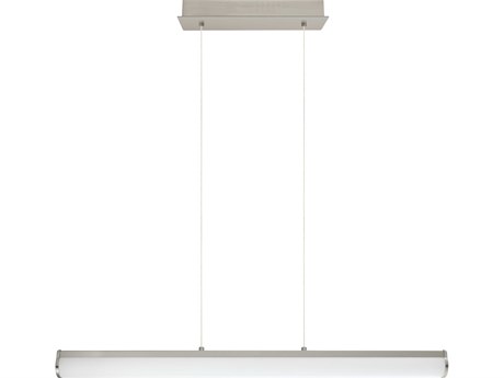 Eglo Calnova 1-Light Matte Nickel Linear Island Pendant