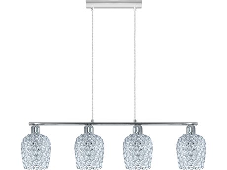 Eglo Bonares 3-Light Chrome Island Pendant