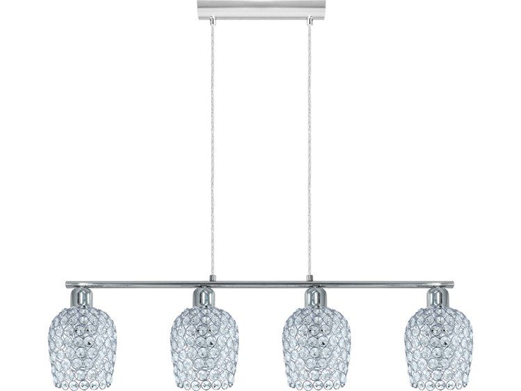 Eglo Bonares 3-Light Chrome Island Pendant
