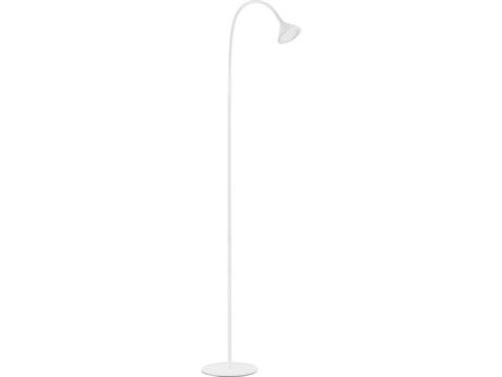 Eglo Ormond Matte White Metal Floor Lamp