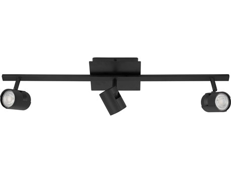 Eglo Vergiano 3-Light Black Cylinder Track & Rail Light