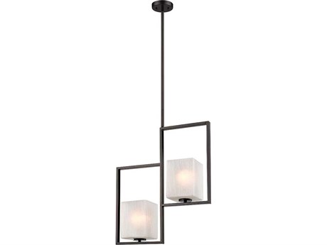 Eglo Wilmington 2-Light Oil Rubbed Bronze Pendant
