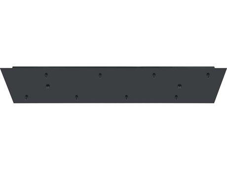Eglo Canopy Black 8-Light Linear Canopy