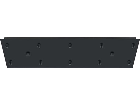 Eglo Canopy Black 10-Light Linear Canopy