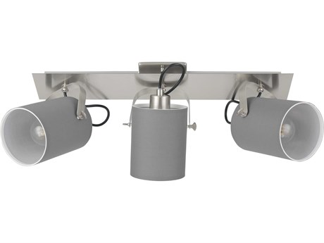 Eglo Villabate 3-Light Matte Nickel Track & Rail Light