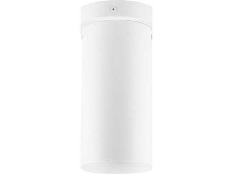 Eglo Tortoreto 1-Light White Cylinder Flush Mount