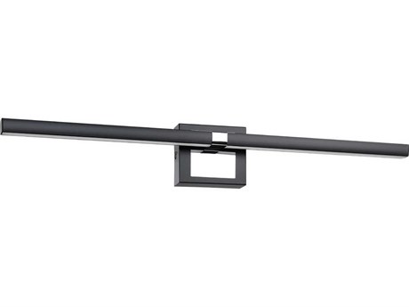 Eglo Pierro Matte Black Chrome Vanity Light
