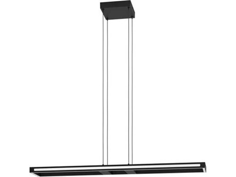 Eglo Salvilanas Black Linear Island Pendant