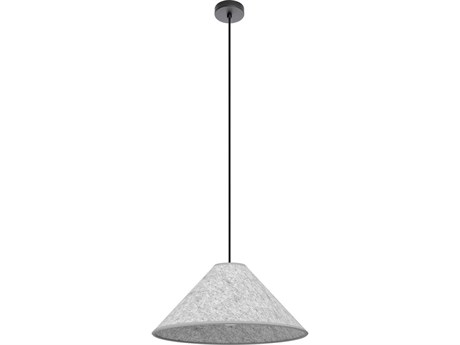 Eglo Alsager 1-Light Black Gray Pendant