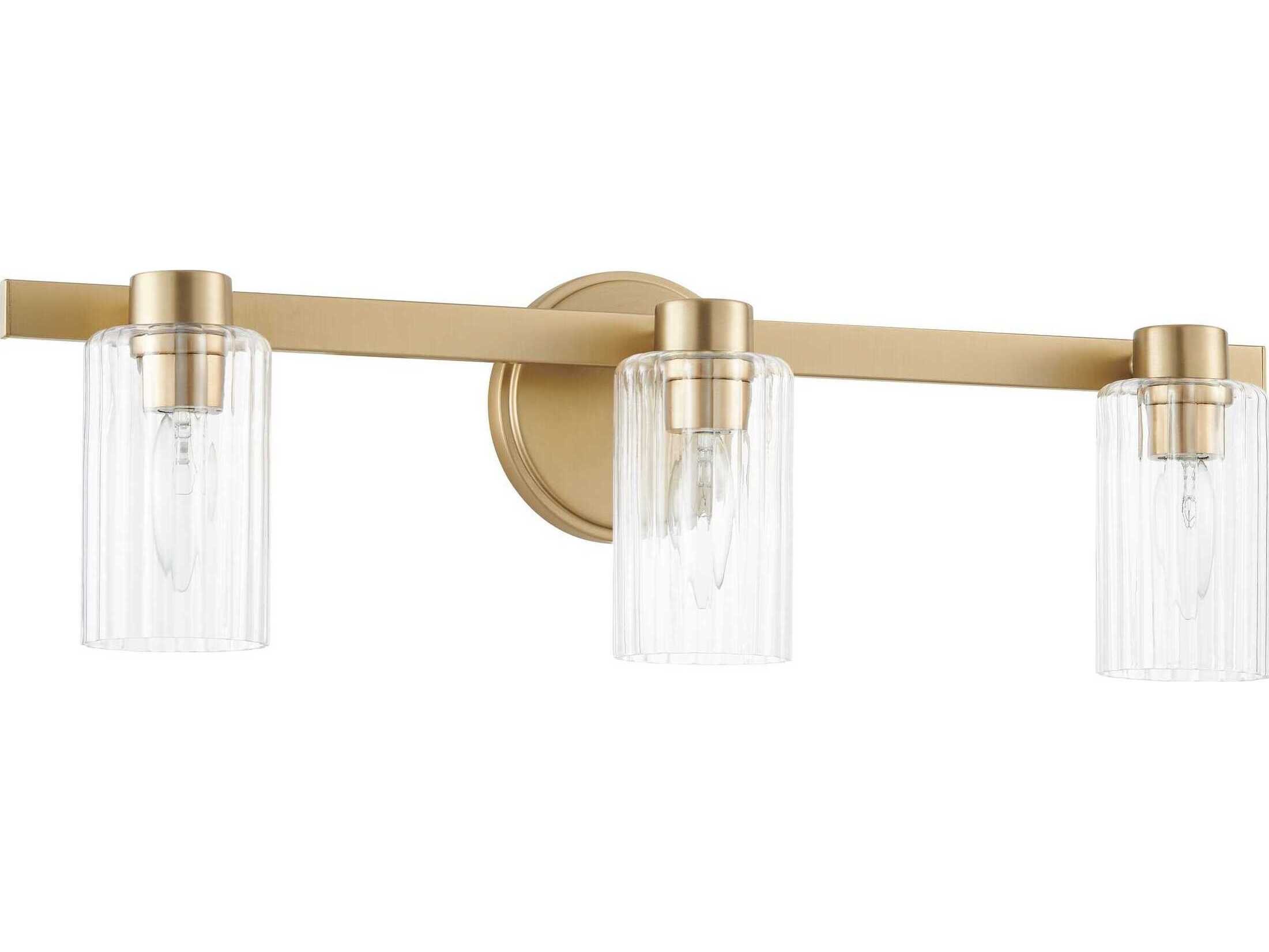 Bedminster 3-Light Champagne Gold Vanity Light