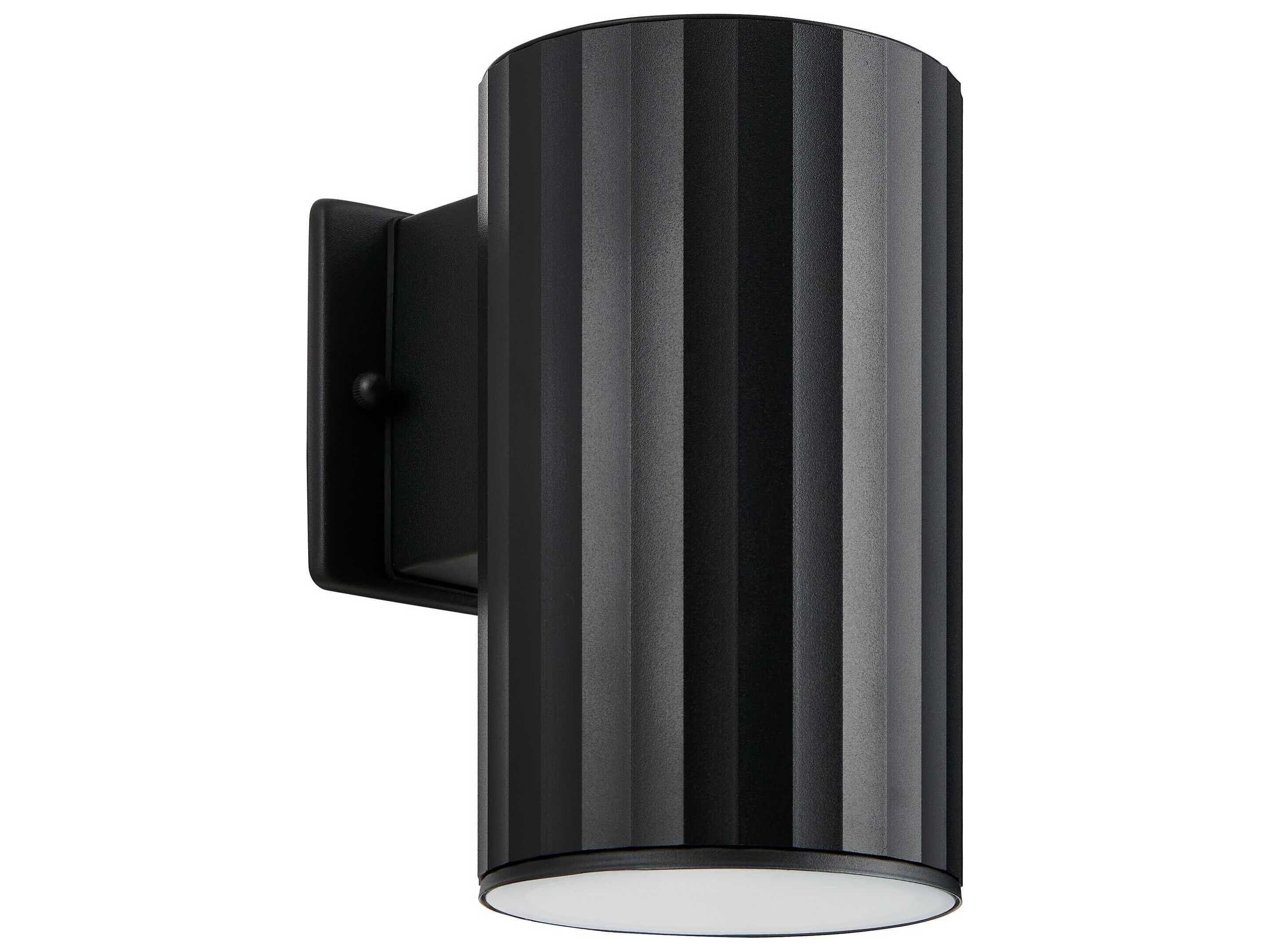 Thesis Portillo 1-Light Outdoor Wall Light in Black