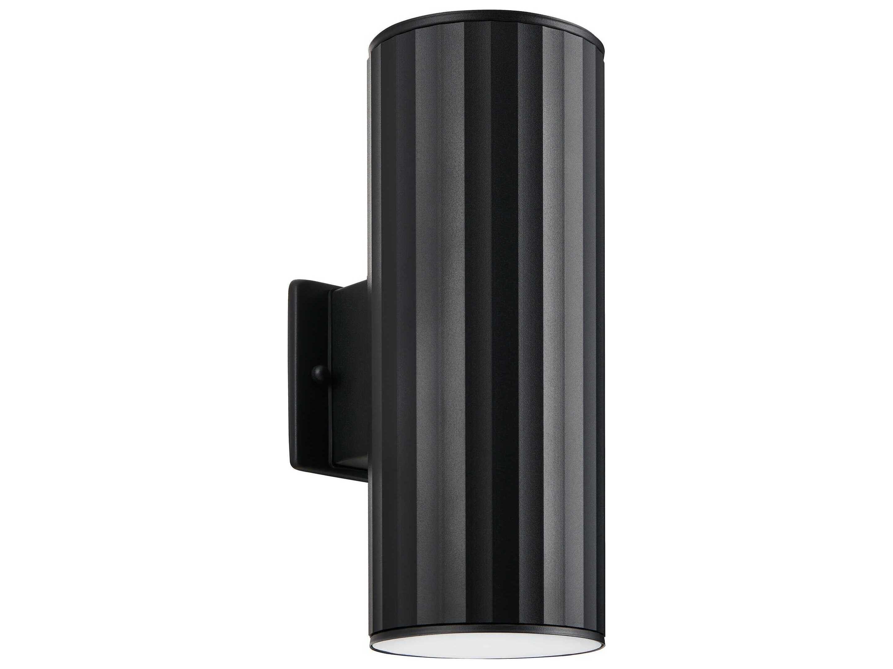 Thesis Portillo 2-Light Outdoor Wall Light in Black