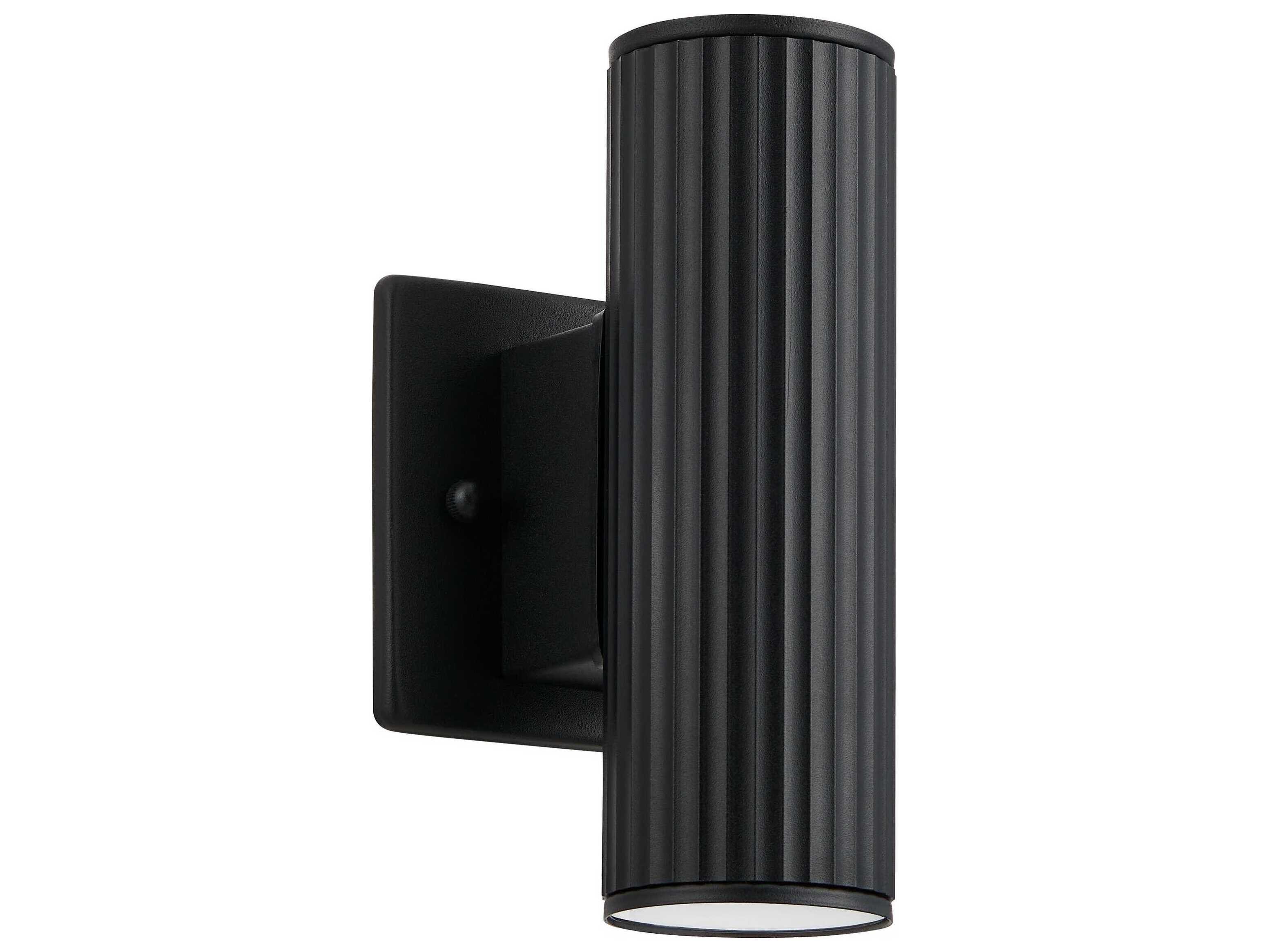 Thesis Portillo 2-Light Outdoor Wall Light in Black