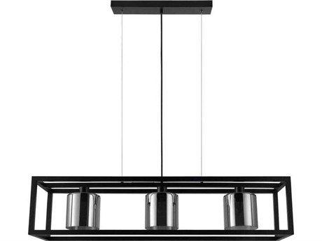 Eglo Brisling 3-Light Black Island Pendant
