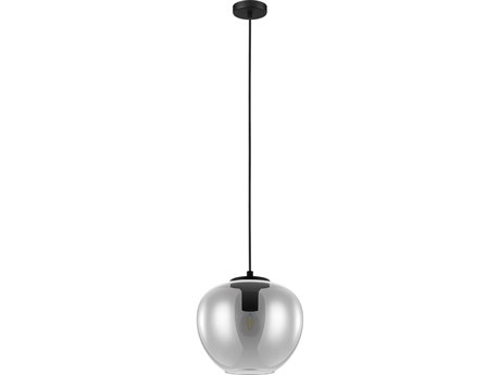 Eglo Priorat 1-Light Black Mini Pendant