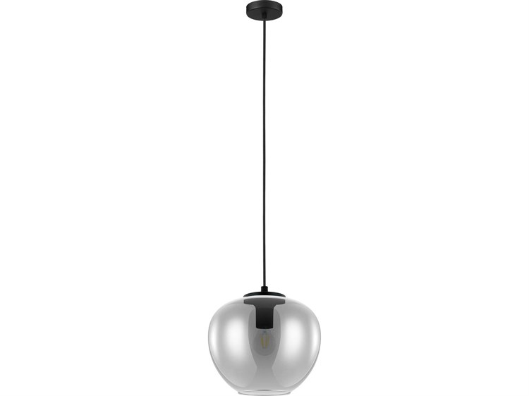 Eglo Priorat 1-Light Black Mini Pendant
