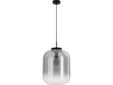 Eglo Bulciago 1-Light Black Pendant