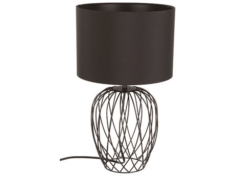 Eglo Nimlet Black Fabric Table Lamp