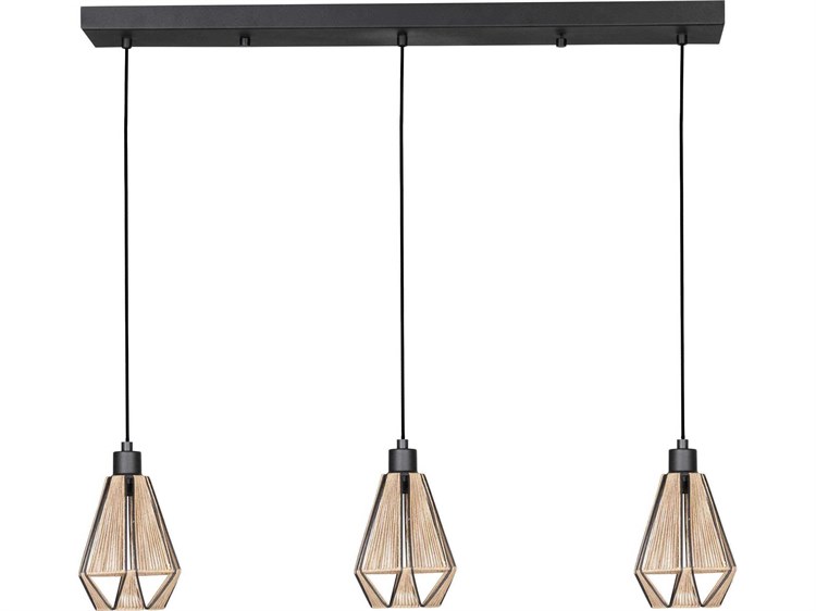 Eglo Adwickle 3-Light Black Island Pendant