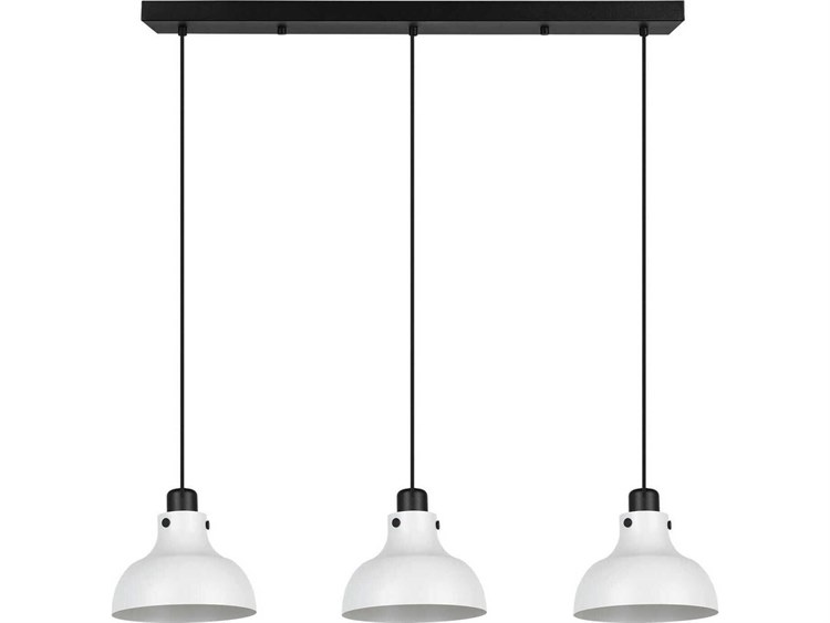 Eglo Matlock 3-Light Black Gray Island Pendant