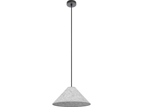 Eglo Alsager 1-Light Black Gray Pendant