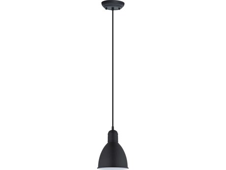 Eglo Priddy 1-Light Black Bell Mini Pendant
