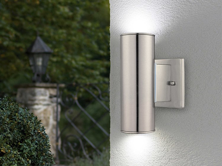 Eglo Riga Outdoor Wall Light Stainless Steel 4