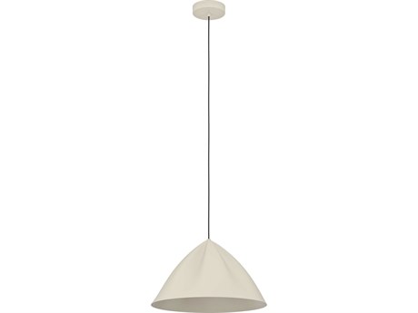 Eglo Podere 1-Light Light Sand Off White Pendant