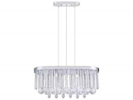 Eglo Calaonda 7-Light Chrome Island Pendant