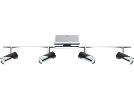 Eglo Bernedo 4-Light Chrome Track & Rail Light
