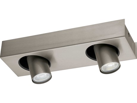 Eglo Robledo 2-Light Matte Nickel Track & Rail Light