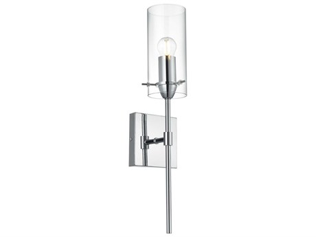 Elegant Lighting Elsreth 1-Light Chrome Wall Sconce