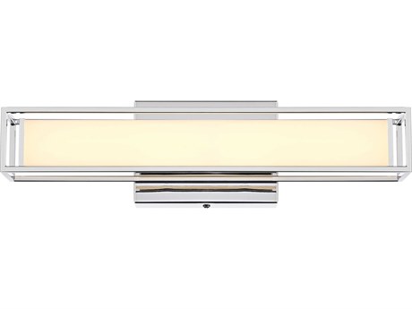 Elegant Lighting Aden 1-Light Chrome Vanity Light