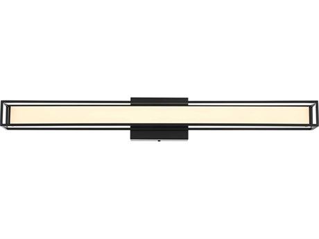 Elegant Lighting Aden 1-Light Black Vanity Light