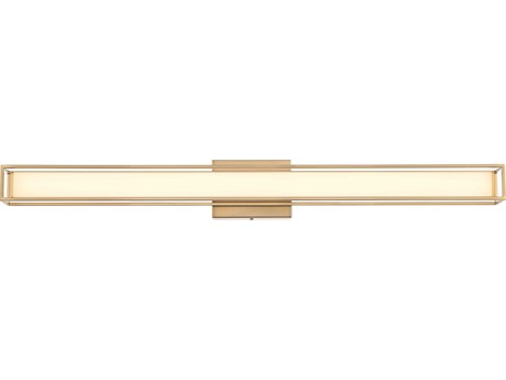 Elegant Lighting Aden 1-Light Satin Gold Vanity Light