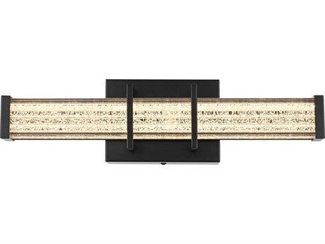 Elegant Lighting Ivaan 1-Light Black Vanity Light