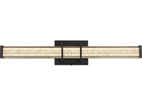 Elegant Lighting Ivaan 1-Light Black Vanity Light