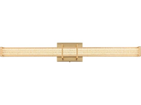 Elegant Lighting Ivaan 1-Light Satin Gold Vanity Light