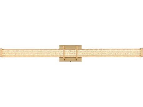 Elegant Lighting Ivaan 1-Light Satin Gold Vanity Light