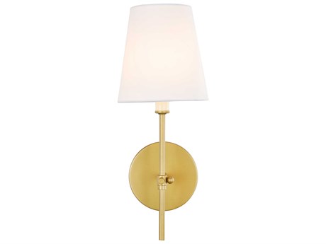 Elegant Lighting Mel 1-Light Brass LED Wall Sconce