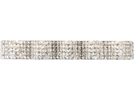 Elegant Lighting Ollie 5-Light Chrome Crystal Vanity Light