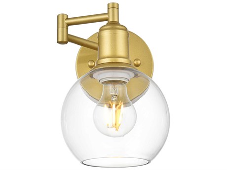 Elegant Lighting Davian 1 - Light Swing Arm