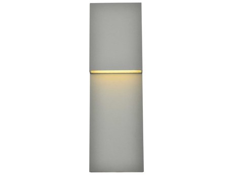 Elegant Lighting Raine Glass LED Outdoor Wall Light
