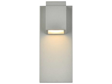 Elegant Lighting Raine Glass LED Outdoor Wall Light