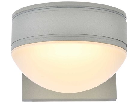 Elegant Lighting Raine Glass LED Outdoor Wall Light