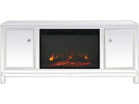 Elegant Lighting Reflexion 60" White Media Console