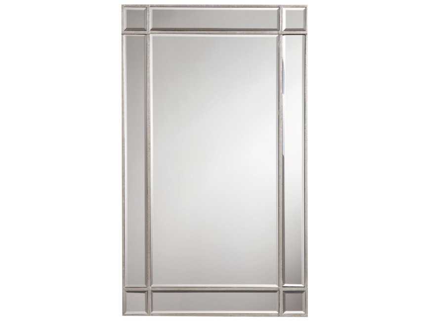Elegant Lighting Florentine 22''W x 36''H Silver & Clear Wall Mirror