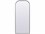 Elegant Lighting Blaire Silver 32''W x 76''H Arch Floor Mirror  EGMR1B3276SIL