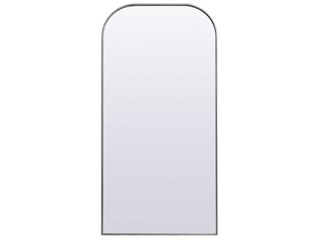 Elegant Lighting Blaire Silver Arch Floor Mirror