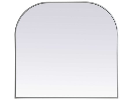 Elegant Lighting Blaire Silver Arch Wall Mirror